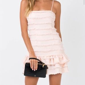 Molina Mini Dres Blush from Princess Polly